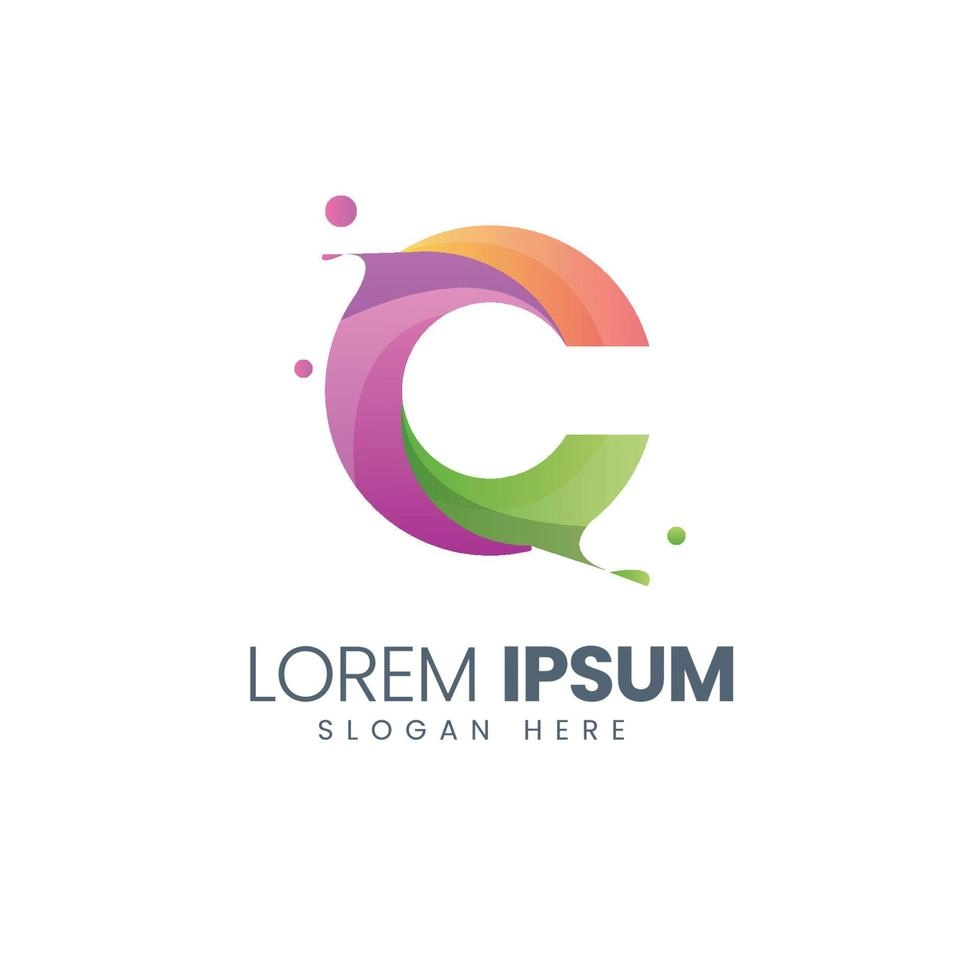 modern-letter-c-colorful-logo-with-watter-drop-good-for-technology-logo-company-logo-dummy-logo-bussiness-logo-free-vector